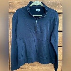 EUC - Pact Black Pullover size large